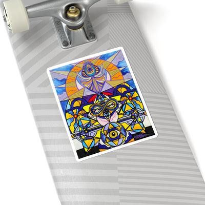 Koot Hoomi - Square Stickers