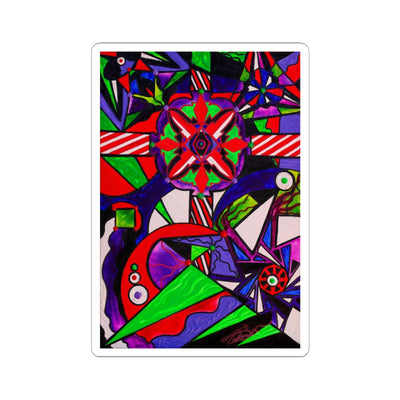 Warding Grid - Kiss-Cut Square Stickers