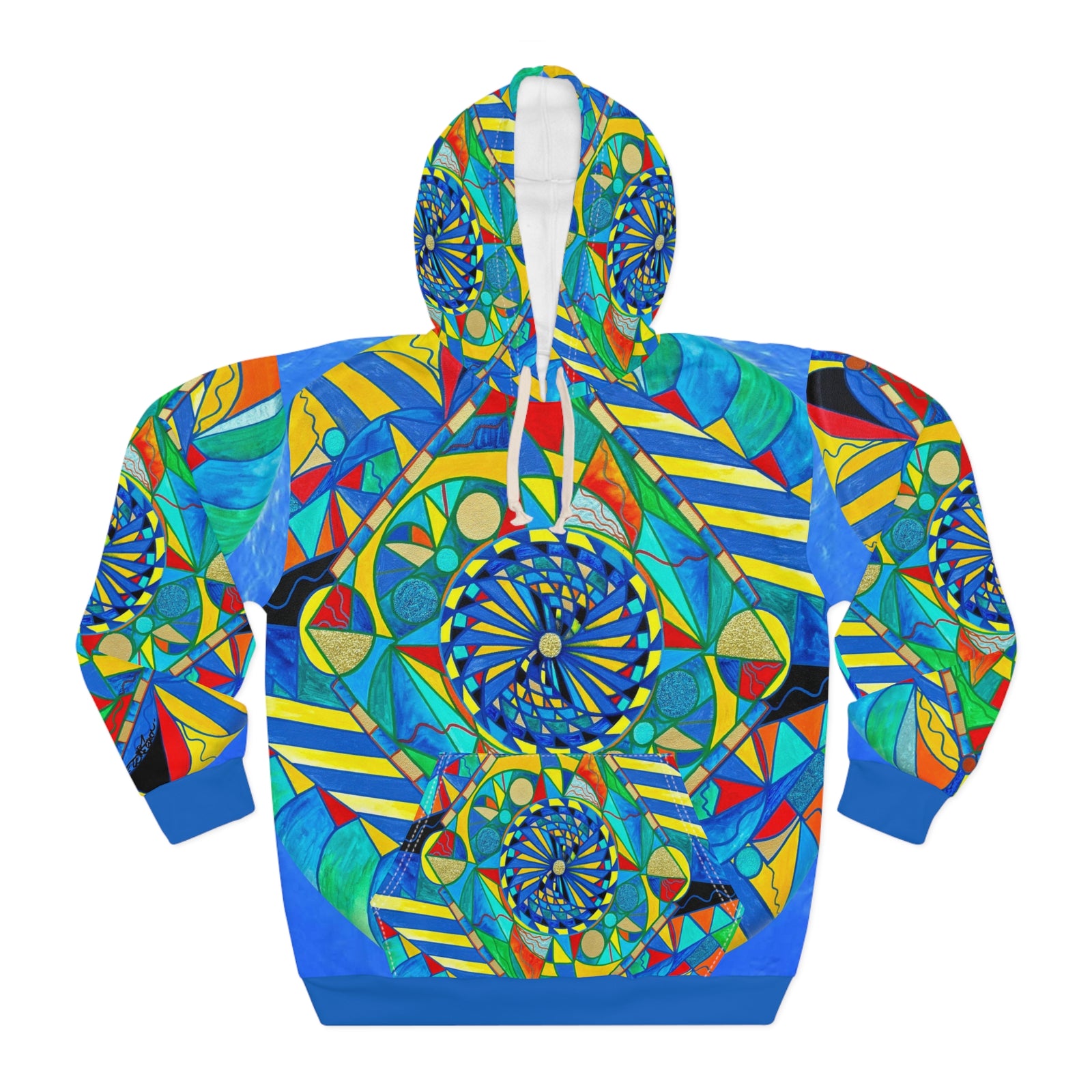 Ascended Reunion - AOP Unisex Pullover Hoodie
