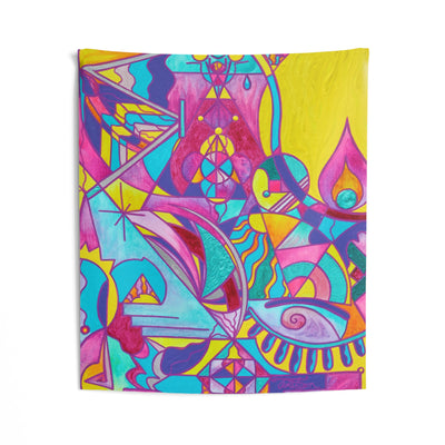 Cessation Lightwork Model - Indoor Wall Tapestry