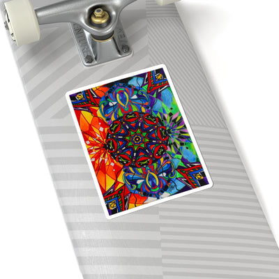 Healthy Polarity - Square Stickers