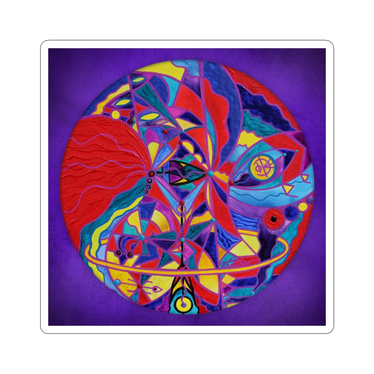 Wakeful - Square Stickers