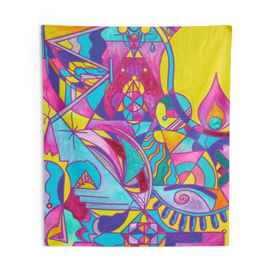 Cessation Lightwork Model - Indoor Wall Tapestry