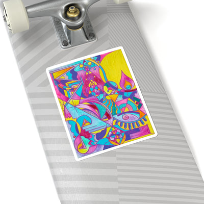 Cessation Lightwork Model - Square Stickers