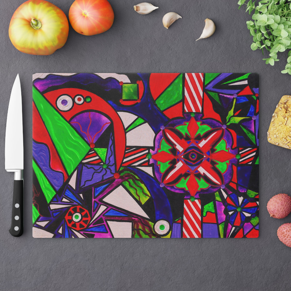 Warding Grid - Cutting Board