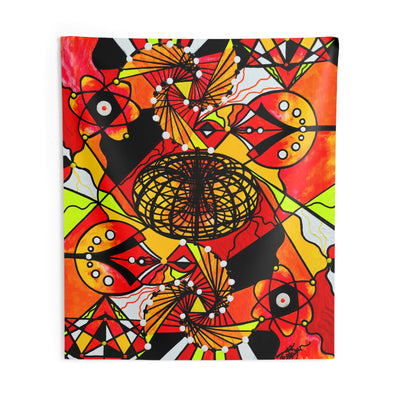 The Energy Builder - Indoor Wall Tapestry