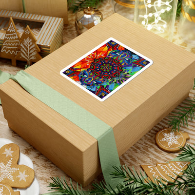 Healthy Polarity - Square Stickers