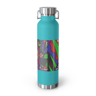 Warding Grid - Copper Vacuum Insulated Bottle, 22oz