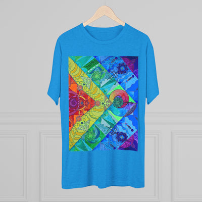 Expansion Pleiadian Lightwork Model - Men's Tri-Blend Crew Tee