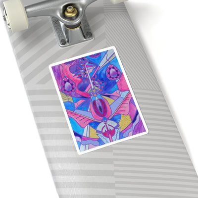 Lady Portia - Square Stickers