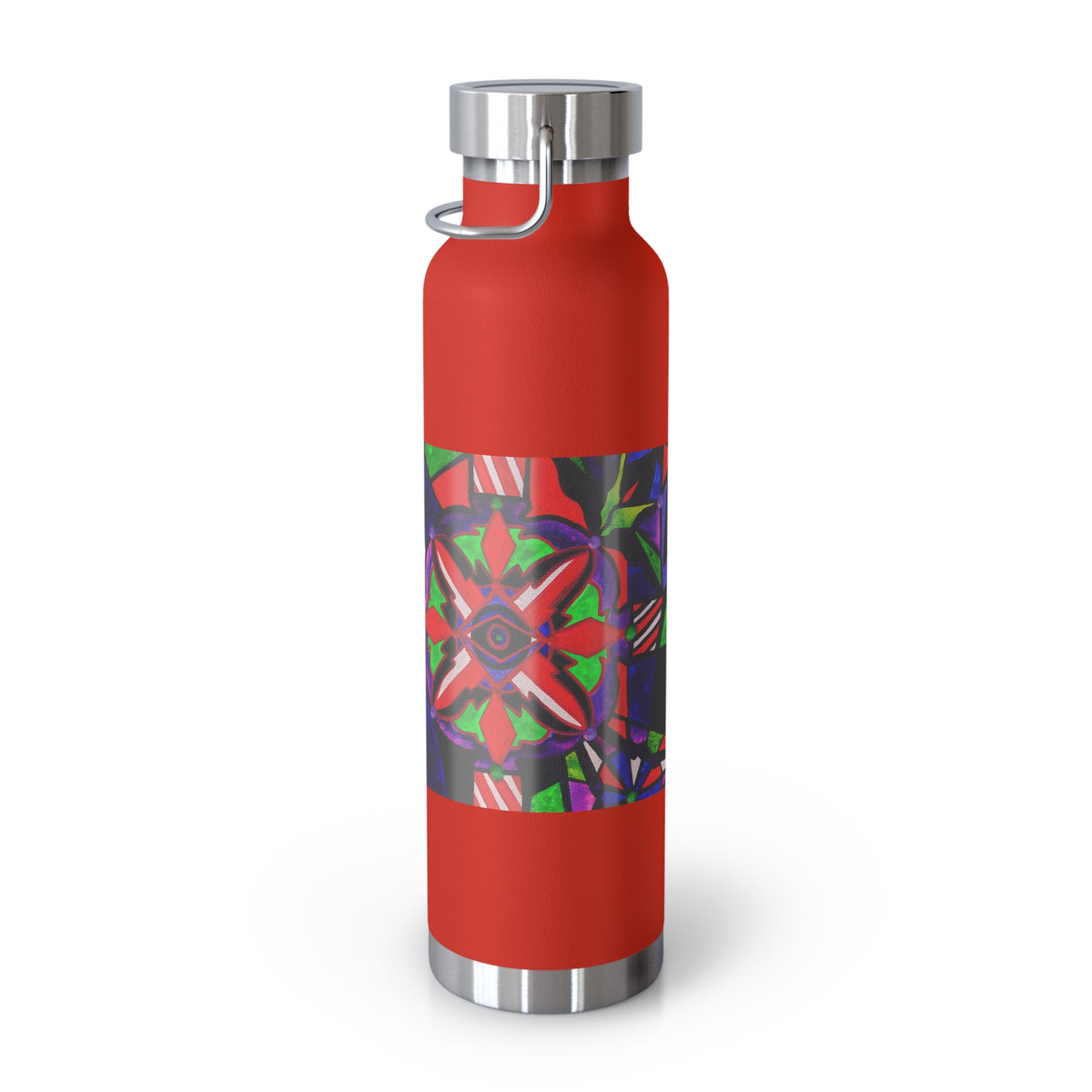 Warding Grid - Copper Vacuum Insulated Bottle, 22oz