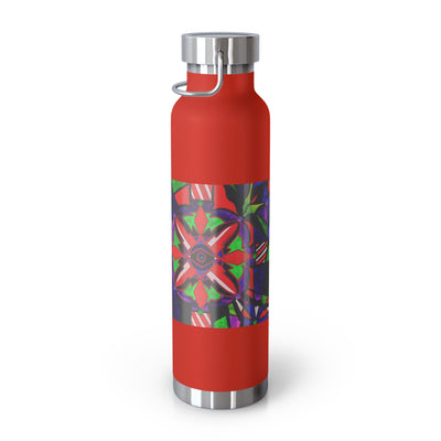 Warding Grid - Copper Vacuum Insulated Bottle, 22oz