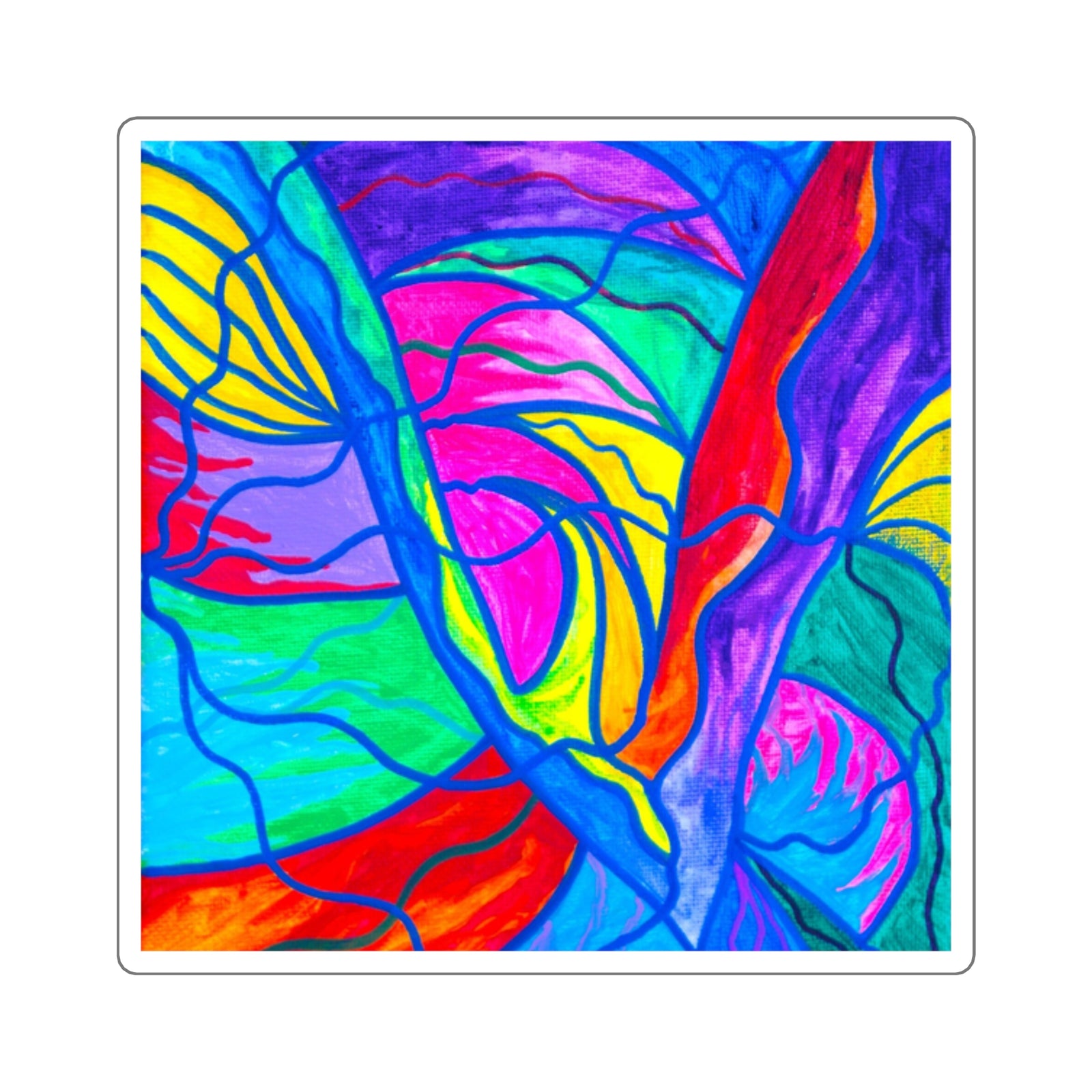 Drastic Change - Square Stickers
