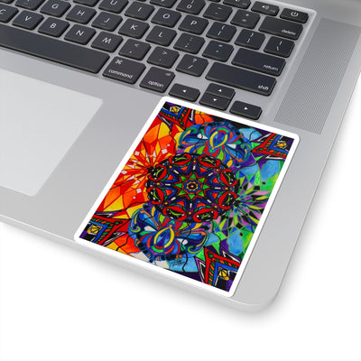 Healthy Polarity - Square Stickers