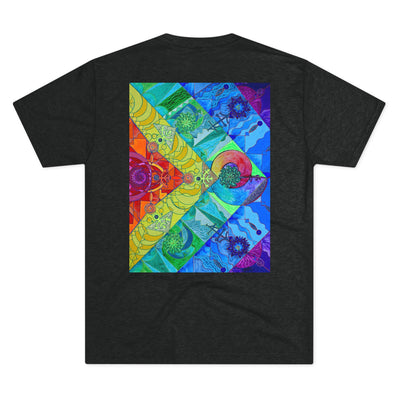 Expansion Pleiadian Lightwork Model - Men's Tri-Blend Crew Tee