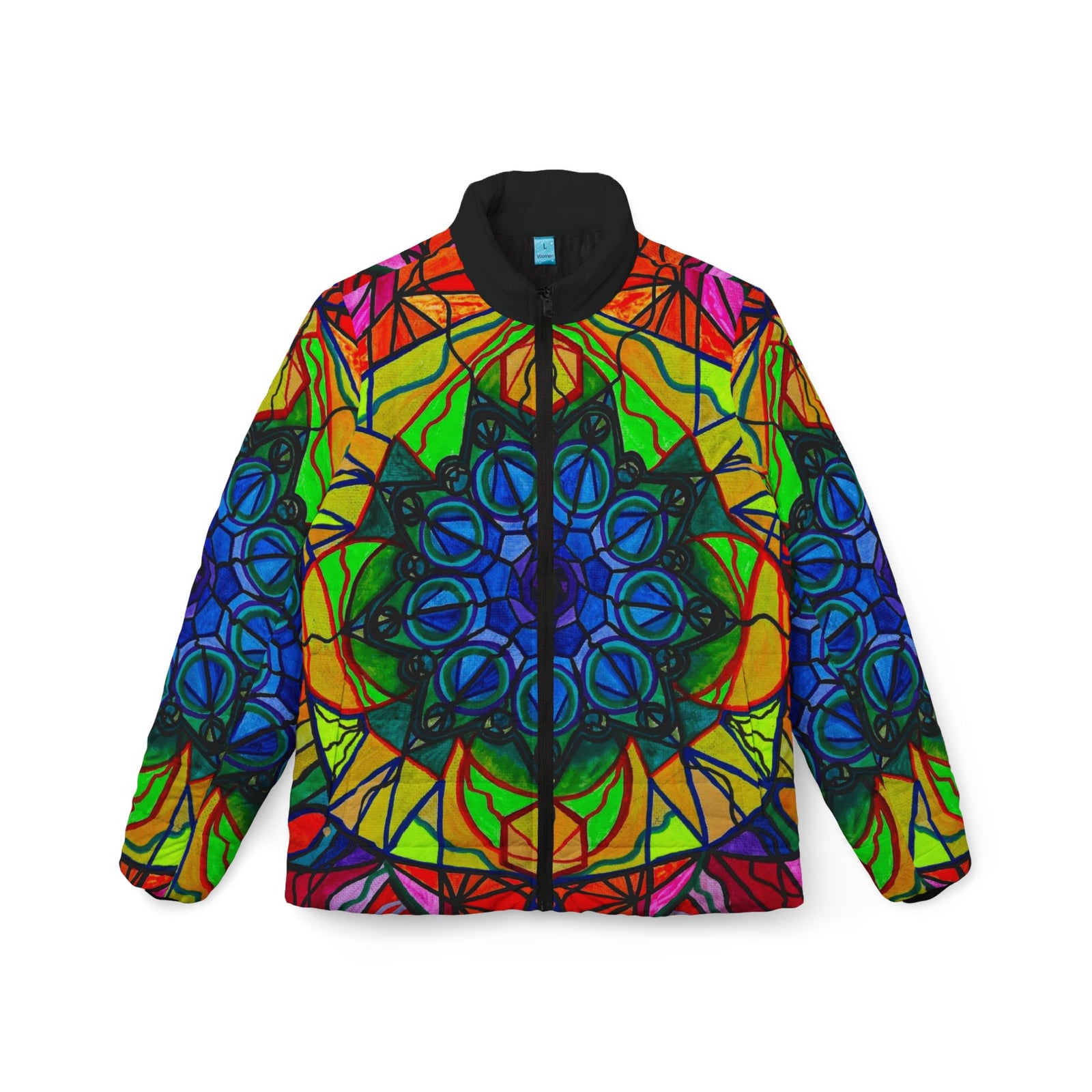 Creativity - Women’s Puffer Jacket (AOP)