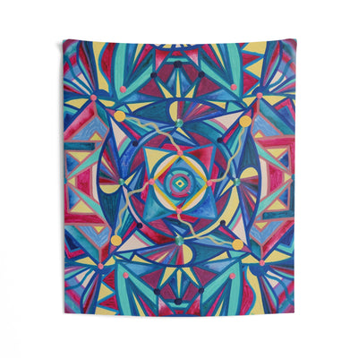 Betterment Grid - Indoor Wall Tapestries