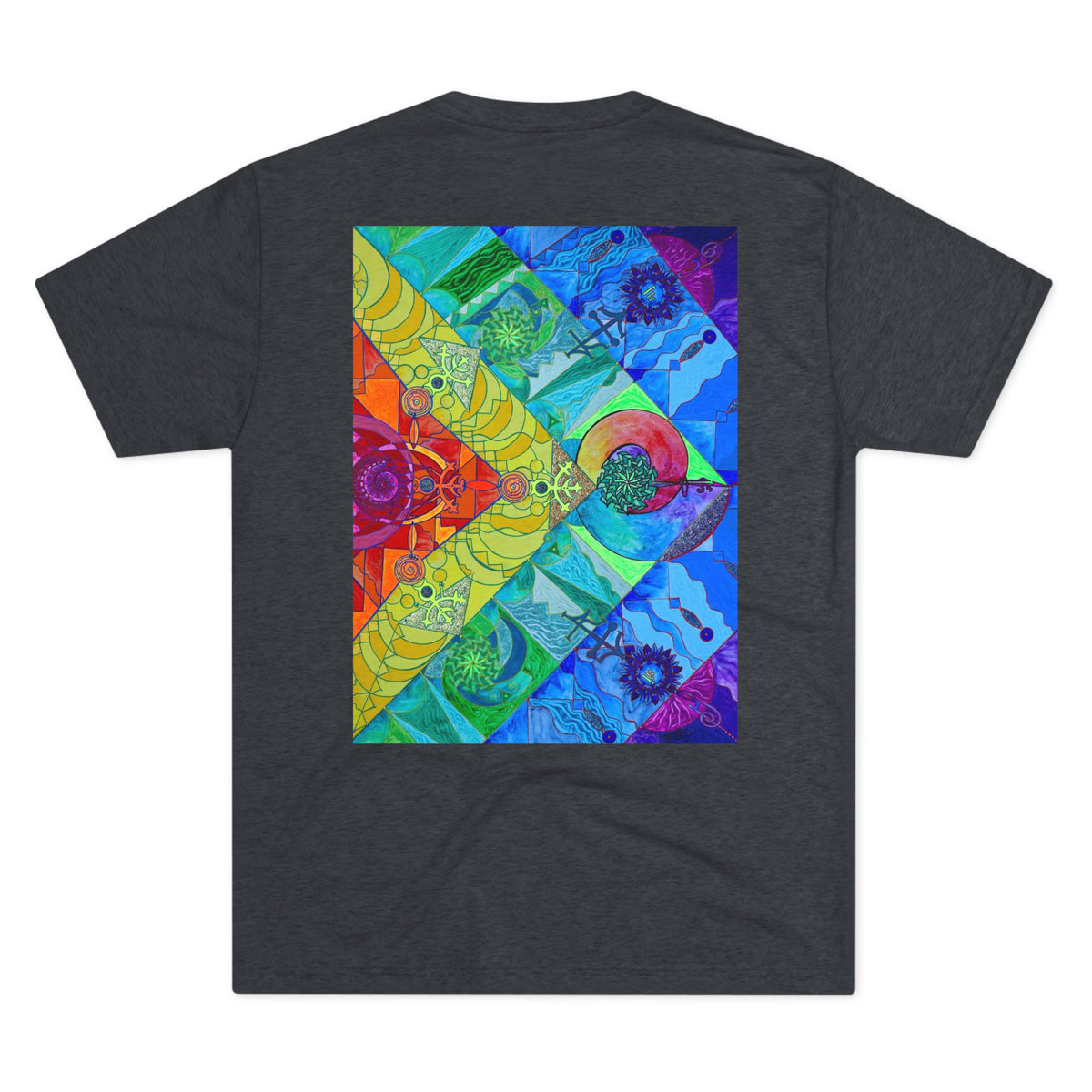Expansion Pleiadian Lightwork Model - Men's Tri-Blend Crew Tee
