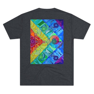 Expansion Pleiadian Lightwork Model - Men's Tri-Blend Crew Tee