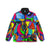 The Power Lattice - Women’s Puffer Jacket (AOP)