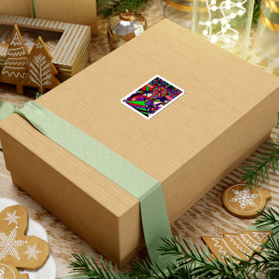 Warding Grid - Kiss-Cut Square Stickers