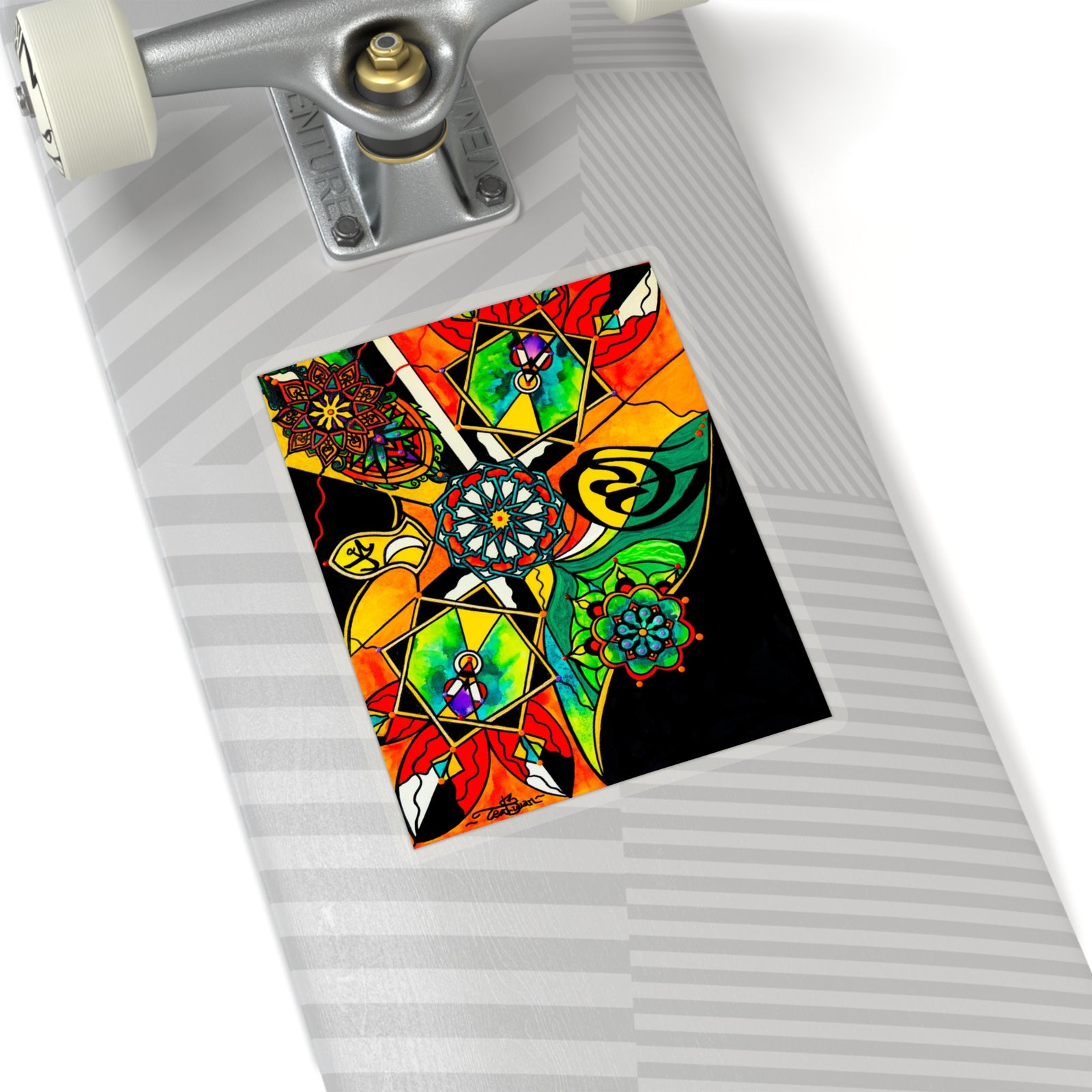 Muhammad Consciousness - Kiss-Cut Square Stickers