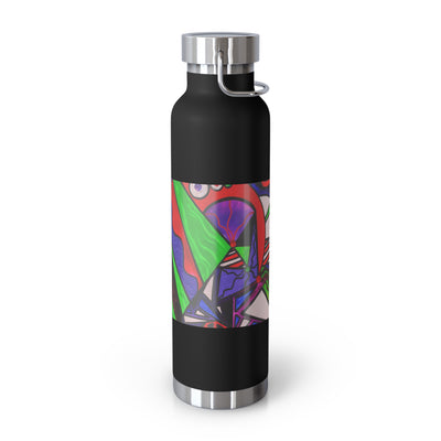 Warding Grid - Copper Vacuum Insulated Bottle, 22oz
