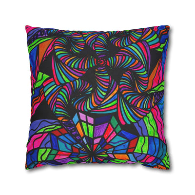 Burgeon - Spun Polyester Square Pillow Case