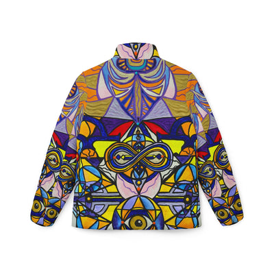 Koot Hoomi - Women’s Puffer Jacket (AOP)