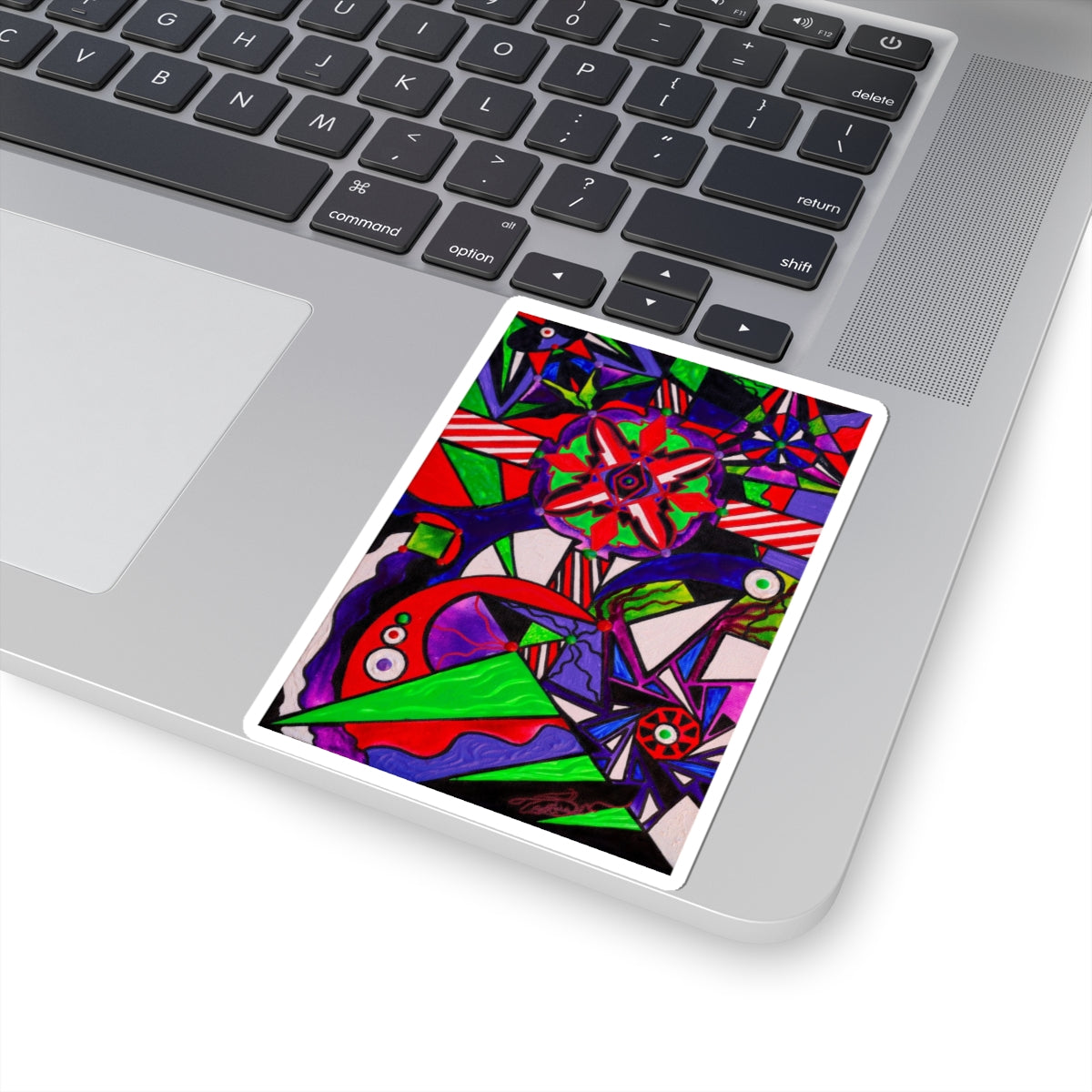 Warding Grid - Kiss-Cut Square Stickers
