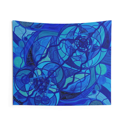 Arcturian Calming Grid - Indoor Wall Tapestries