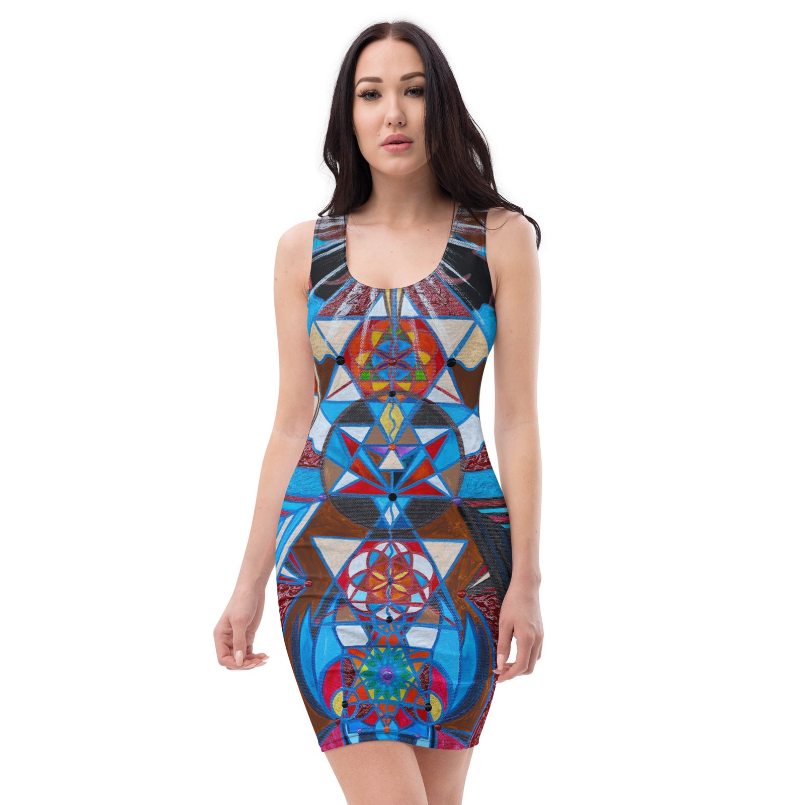 Enoch Consciousness - Sublimation Cut & Sew Dress