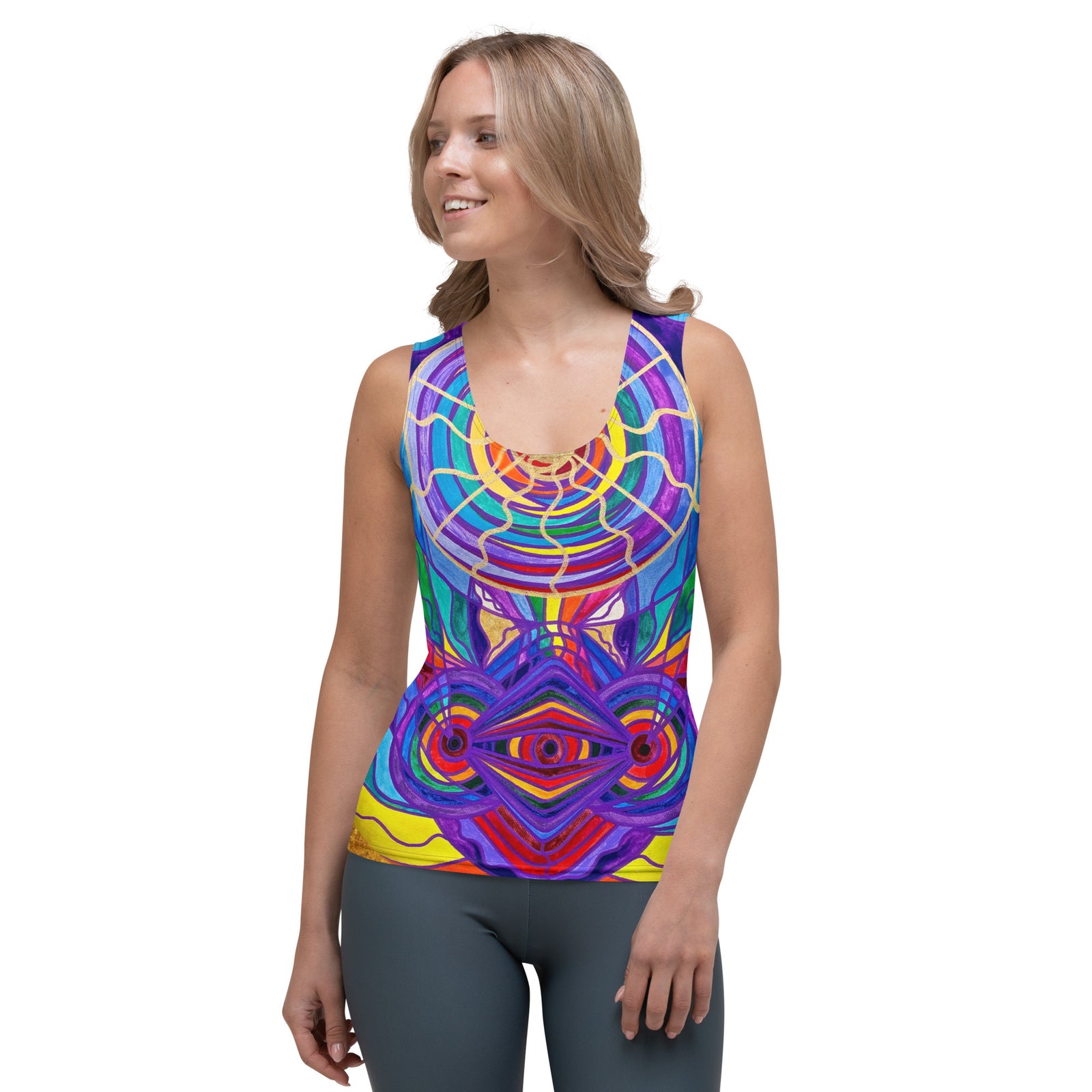 Raise Your Vibration - Sublimation Cut & Sew Tank Top