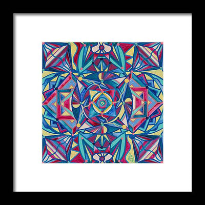 Betterment Grid - Framed Print