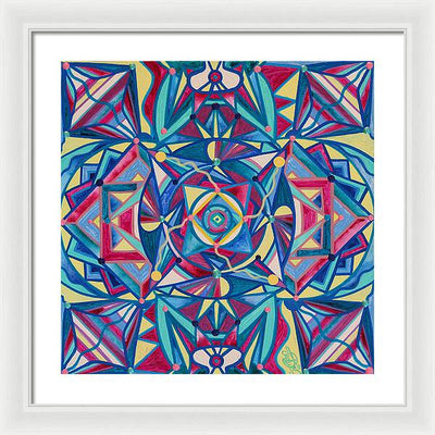 Betterment Grid - Framed Print