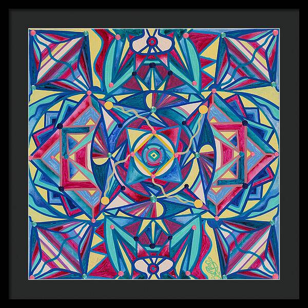 Betterment Grid - Framed Print