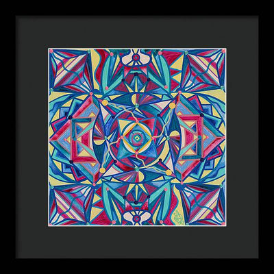 Betterment Grid - Framed Print