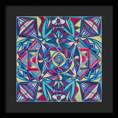 Betterment Grid - Framed Print