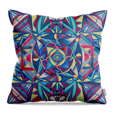 Betterment Grid - Throw Pillow