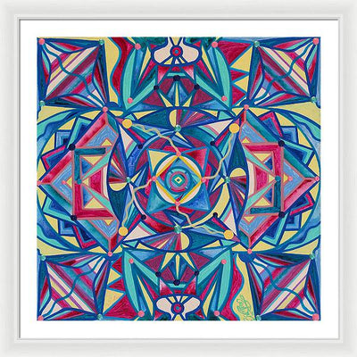 Betterment Grid - Framed Print