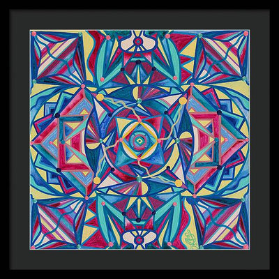 Betterment Grid - Framed Print