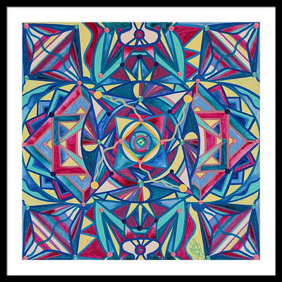 Betterment Grid - Framed Print