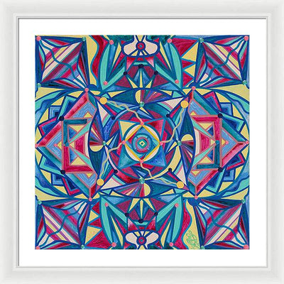 Betterment Grid - Framed Print