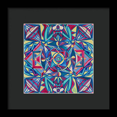 Betterment Grid - Framed Print