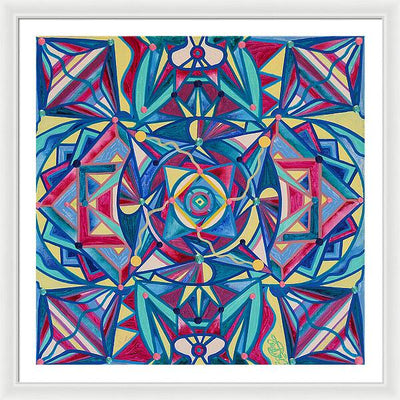 Betterment Grid - Framed Print