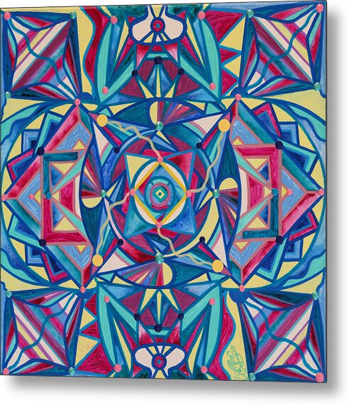 Betterment Grid - Metal Print