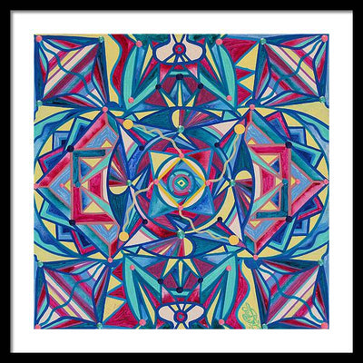 Betterment Grid - Framed Print