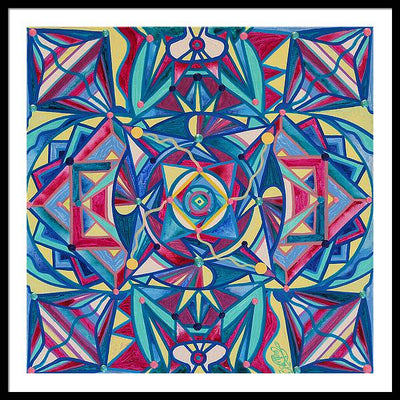 Betterment Grid - Framed Print