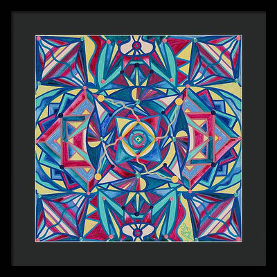 Betterment Grid - Framed Print