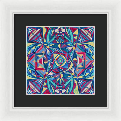 Betterment Grid - Framed Print